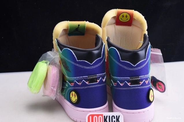 One Kick JORDAN AIR HIGH 1 J DC3481-900 X OG BALVIN 0726
